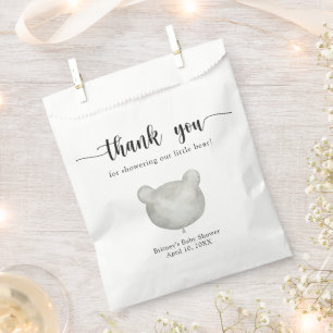 Sachets En Papier Ours en peluche merci
