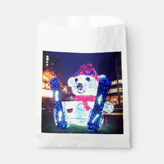 Sachets En Papier Ours, fait de lumière