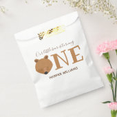 Sachets En Papier Ours Turner un animal mignon premier anniversaire (Scellé)