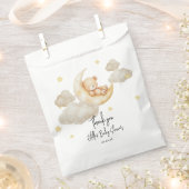 Sachets En Papier Over the Moon Teddy Bear Baby Shower (Coupé)