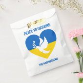 Sachets En Papier Paix textuelle à l'Ukraine (Scellé)