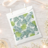 Sachets En Papier Palm Tree Fronds Peinture hawaïenne (Coupé)