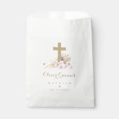 Sachets En Papier Pampas Grass Baptême bohème Personnalisé (Devant)