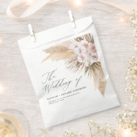 Pampas herbe séché botanique script boho mariage n