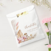 Sachets En Papier Pampas rose pâle | BABY SHOWER (Scellé)