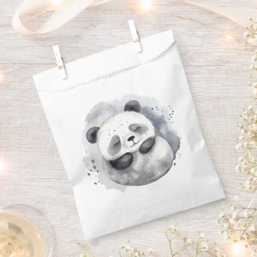 Sachets En Papier Panda Confortable (Coupé)