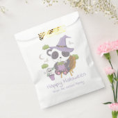 Sachets En Papier Panda Sorcière Casquette Lune Joyeuse Halloween (Scellé)