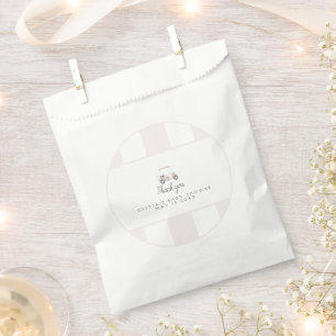 Sachets En Papier Panier de golf rose pour le sac