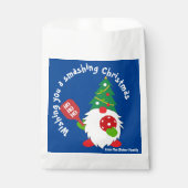 Sachets En Papier 🎅 papier de pickball de Noël (Devant)