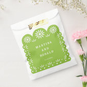 SACHETS EN PAPIER PAPIER DÉCOUPÉ MEXICAIN VERT (Scellé)