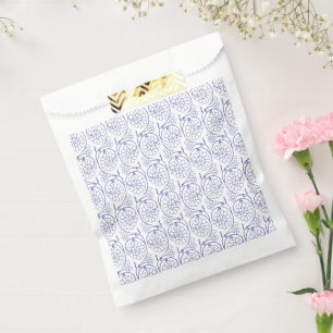 Sachets En Papier Papier d'emballage blanc avec un subtil patte exte