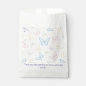 Sachets En Papier Papillon (Devant)