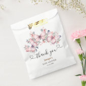Sachets En Papier Papillon Baby shower fille rose (Scellé)