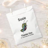 Sachets En Papier Papillon Merci (Coupé)