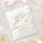Sachets En Papier Papillon rose Quinceañera (Coupé)