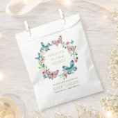 Sachets En Papier Papillon Wreath Funeral Seed Packet (Coupé)