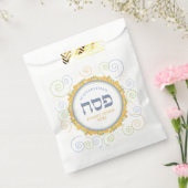 Sachets En Papier Pâque White Jerusalem Swirl Hébreu Nom (Scellé)