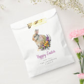 Sachets En Papier Pâques florales colorées (Scellé)