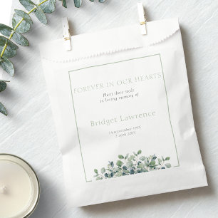 Sachets En Papier Paquet de graines d'eucalyptus funéraire joli