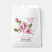 Sachets En Papier Paquet de semences Lily Greenery rose (Devant)