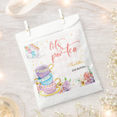Sachets En Papier Par-tea, anniversaire de thé (Coupé)