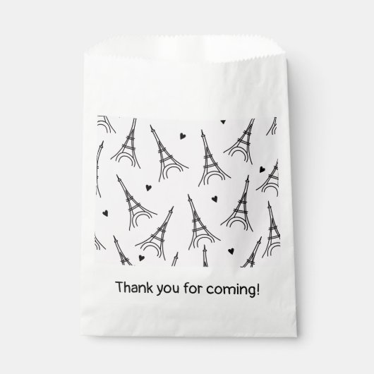 Sachets En Papier Paris (Devant)