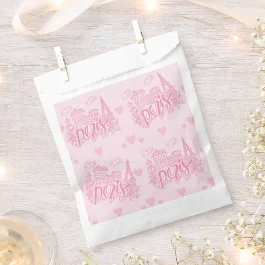 Sachets En Papier Paris (Coupé)