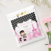 Sachets En Papier Paris Tour Eiffel Brunette Girl (Scellé)