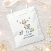 Sachets En Papier Parti Anniversaire de enfant de Llama (Coupé)