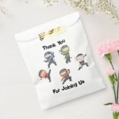 Sachets En Papier Parti Anniversaire de enfant guerrier mignon Ninja (Scellé)