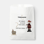 Sachets En Papier Parti Anniversaire de enfant Pirate Cute (Devant)