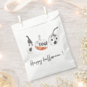Sachets En Papier Parti Citrouille éffrayant | Bonne Halloween (Coupé)