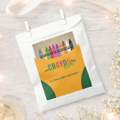 Sachets En Papier Parti Crayon (Coupé)