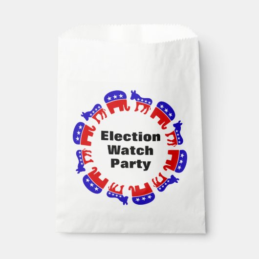 Sachets En Papier Parti de surveillance électorale (Devant)