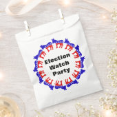 Sachets En Papier Parti démocrate de surveillance des élections (Coupé)