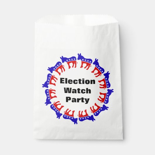 Sachets En Papier Parti démocrate de surveillance des élections (Devant)