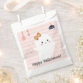 Sachets En Papier Parti d'Halloween rose Kawaii (Coupé)