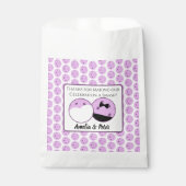 Sachets En Papier Parti Personnalisé Pré-Mariage Pickleball Lavender (Devant)