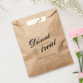 Sachets En Papier Partir Rustique De Donut Sans Mariage Traiteur (Scellé)