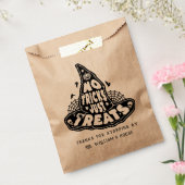 Sachets En Papier Pas de pistes juste traiter Halloween Kraft (Scellé)