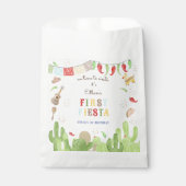 Sachets En Papier Pas le temps de siesta fiesta mexicaine premier an (Devant)