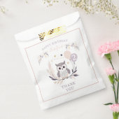 Sachets En Papier Pastel Boho Owl et Balloons Anniversaire (Scellé)
