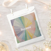 Sachets En Papier Pastel Color Wheel Odyssey Personnalisé (Coupé)
