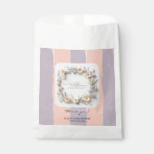 Sachets En Papier Pastel Gender Neutral Wildflower Baby Shower (Devant)