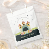 Sachets En Papier Pastel Jumping Castle Jump & Play Anniversaire de (Coupé)