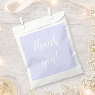 Sachets En Papier Pastel Periwinkle Purple Merci Notes