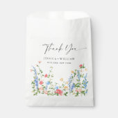 Sachets En Papier Pastel Pink Bohemian Fleurs sauvages Mimosa Bar (Devant)