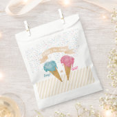 Sachets En Papier Pastel Retro Glace Cream Genre Revevela Party (Coupé)