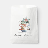 Sachets En Papier Pastel Soft Tasses Stabilisées Fête des mariées Te (Devant)