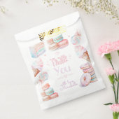Sachets En Papier Pastel sucreries macarons anniversaire merci (Scellé)